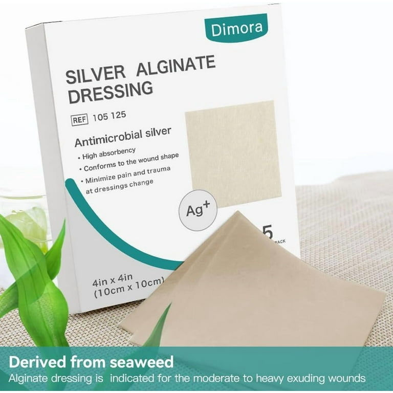 silver absorbent dressing MedHeal Bordered Sacral Silver Silicone Dressing