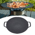 thumbnail image 1 of Round Griddle Aluminum Alloy Multi Purpose with Quick and Even Heat Distribution Anti Stick Coating for Outdoor BBQ Camping, 1 of 7