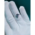thumbnail image 2 of Alexandrite Ring, 925 Sterling Silver Ring, Pear cut Alexandrite Ring, Color Change Stone Rin, Wedding Ring, 2 of 3
