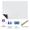 thumbnail image 4 of Uutvery Magnetic Whiteboard Set, Reusable Erasable Board with Pens Pins Eraser, Home Office Stationery, Portable Teaching Calendar, 11.69x8.27 Inches, 4 of 9
