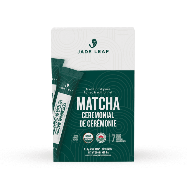 Jade Leaf Ceremonial Matcha Sticks Organic 7 Sticks