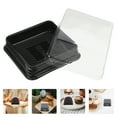 thumbnail image 4 of GETAJGHSD Plastic Mini Cake Boxes Cake 1 Set 100Pcs 2.8x2.8x1.6in, 4 of 8