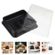 thumbnail image 4 of ColoMX 100 cajas para mini pasteles: caja para pastel de luna, recipientes individuales para cupcakes, soporte de plástico transparente para postres con tapas para magdalenas y galletas de 50 g., 4 of 7