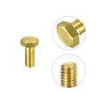 thumbnail image 4 of Brass Hex Bolts, 5/16-18x3/4" 1 Pack Fully Thread Grade 4.8 Machine Screws, 4 of 5