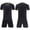 Yellow, variant on Baby Outfits for Boys 2 Piece Mesh Activewear Shorts Clothing Set Summer Print Outdoor Tracksuit Size 3-4T