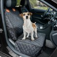 thumbnail image 4 of PETICON Funda para asiento delantero, paquete de 2, impermeable con bolsillo, 4 of 9