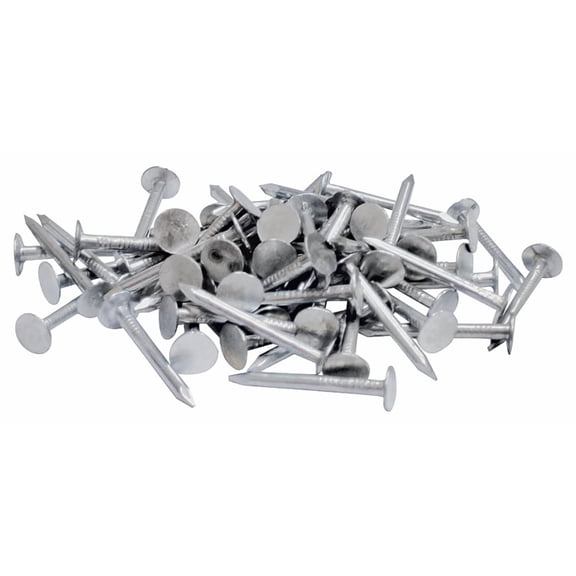 Pro-Fit 0132099 Roofing Nail, 11 ga x 1-1/2 in, Steel, Electro-Galvanized