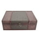 thumbnail image 1 of GAXIRE Cajas de almacenamiento de escritorio vintage, caja de madera para guardar libros, joyas, artículos diversos, documentos, sin cerradura (diseño de monedas), 1 of 5