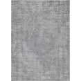 thumbnail image 2 of Rugs Oregon Collection Low-Pile Gray Geometric Pattern Area Rug, 8' x 11', 2 of 9