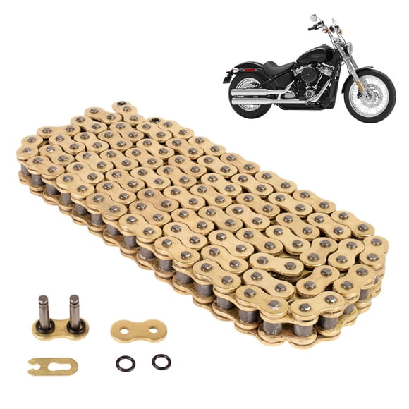 Cadena Reforzada O-ring Dorada 525HOx116 Moto Leiruki