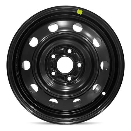 For 2021-2022 Chrysler Caravan 17 Inch Painted Black Steel - New OEM Rim - Road Ready Car Wheel
