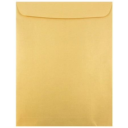 UPC: 0842497108247 | JAM Paper 10 in x 13 in Catalog Envelopes  Gold Metallic  50/Pack