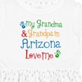 thumbnail image 4 of Inktastic Arizona Grandma Grandpa Love Me Girls Toddler Dress, 4 of 5