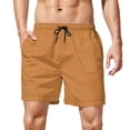thumbnail image 4 of Mgmyaa Men's Funny Dog Print Shorts Casual Elastic Waist Summer Beach Shorts with Pockets, 4 of 9