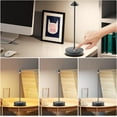 thumbnail image 4 of Cordless Table Lamp，6000mAh Battery Portable LED Desk Lamp,3 Color Stepless Dimmable Battery Powered Lamp, IP54 for Restaurant/Dinner/Table/Bedroom/Outdoor, 4 of 8