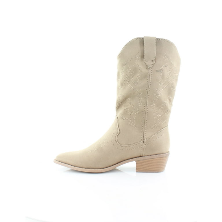 Madden Girl Silverton Women s Boots Tan Fab Size 7.5 M Walmart
