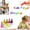 Multicolor, variant on Creative Finger Crayon Drawing Hands Free Puzzle Stationery Plastic Crayon 12Pc Office Pens, 1 Box Of Crayons Pen, Multi-color
