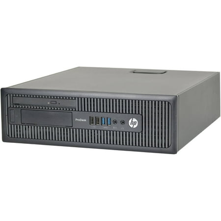 Refurbished HP 400 G1-SFF Desktop PC with Intel Core i3-4130 Processor, 4GB Memory, 500GB Hard Drive and Windows 10 Pro (Monitor Not