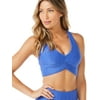 Sofia Active by Sofia Vergara Women's Textured Longline Sports Bra
