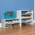 thumbnail image 7 of ClosetMaid Wide Horizontal Stackable Closet Organizer, White, 7 of 7