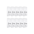 thumbnail image 1 of Wall Picture Hook 10pcs Punch-free Non-marking Screw Stickers Invisible Traceless Hardwall Drywall Picture Hanging Kit for Picture Photo Frame Hanging (6*6cm Thick Sticker Exposed 6mm), 1 of 6