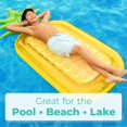 thumbnail image 3 of PineappleGiant Inflatable Pool Float, Inflatable Pool Floats, Inflatable Raft for Summer, Giant Pool Lounger, Pool Accessories, Lake Floats & Pool Toys, Summer Fun for Pool, Lake, Beach Party, 3 of 6