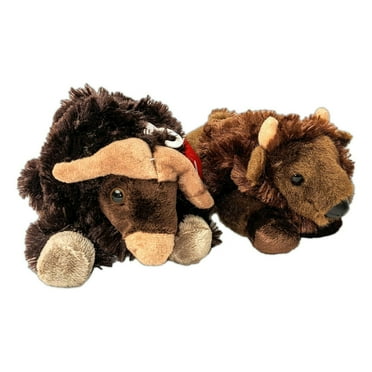 FUCSHIA GIRAFFE & VIOLET ELEPHANT Mini Flopsie 8" Stuffed Animal Plush ...