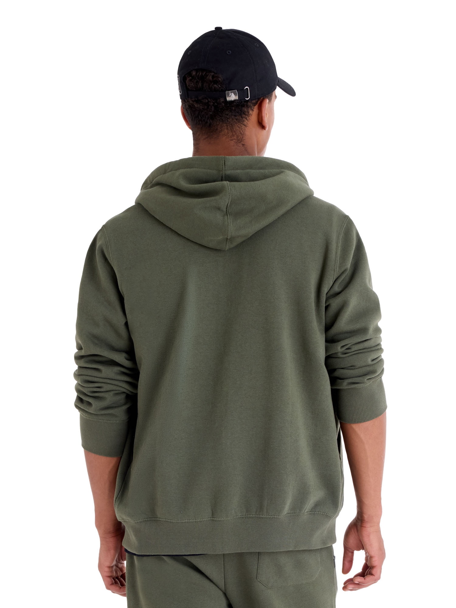 U.S. Polo Assn. Men's Everyday Full Zip Fleece Hoodie
