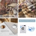 thumbnail image 2 of Farm Sheep Blackout Curtains for Bedroom, Farmhouse Barn Funny Animals Butterfly Thermal Insulated Kitchen Drapes with Grommets, Light Blocking Window Treatment, 2 Panels 42" x 54", 2 of 7