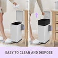 thumbnail image 3 of Bote de basura para pañales Sliq Baby Odor Control de 12 litros con 30 recambios, 3 of 8