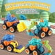 thumbnail image 2 of DIY Unpack Dinosaur Construction Truck Car Toy, STEM Montessori Dinosaur Construction Excavator Vehicle Playset, el mejor juguete de regalo para niños 3 4 5 6 7 8th Birthday WD.WDQZL Hogar, 2 of 5