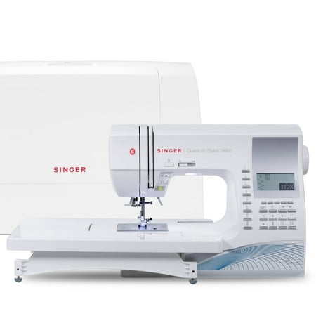 SINGER Quantum Stylist 9960 Computerized Sewing & Quilting w/ Table, Case & Kit
