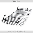 thumbnail image 3 of APS Premium Stainless Steel Silver 8x6 Horizontal Billet Grille Insert Compatible with Dodge Charger 2005-2010 Combo N19-C98878D, 3 of 7