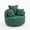 Green, variant on PORKISS Oversized Swivel Accent Chair Barrel Chair, Crochet Yarn Upholstered Armchair with 3 Pillows, Round Armchair Leisure Sofa Chair for Living Room Office Lounge Hotel, Gray