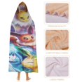 thumbnail image 4 of Kawaii Shiny Eevee Soft Fleece Warm Blanket Throw Fuzzy Wearable Blanket Lightweight Cloak Hooded Blankets Cozy Plush, 4 of 8