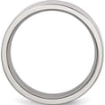 thumbnail image 2 of Stainless Steel Polished 8mm Flat Band (Size 10) Made In China sr9-10, 2 of 5