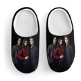 thumbnail image 3 of The Vampire Diaries Poster Kid's Cotton Slippers Winter Warm Soft Plush Slippers with Rubber Sole Non-Slip Indoor Outdoor Slip on Shoes Fluffy House Slippers For Boys Girls Teen, 3 of 8