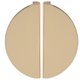thumbnail image 1 of 2 tiradores semicirculares para armarios de cocina, armarios, dormitorios, cajones y puertas de muebles., 1 of 6