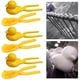 thumbnail image 4 of 3 Uds. Clip para Bolas Nieve Dibujos Animados Herramienta Molde Exteriores Invierno () Amarillo, 4 of 9