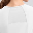 thumbnail image 4 of Jewelreauty Women Casual Yoga Tank Tops Summer Crew Neck Sleeveless Workout Gym Blouses Solid Athletic Tee (L, White), 4 of 5