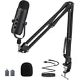 thumbnail image 1 of ZeaLSound Gaming Microphone Kit,Podcast Condenser USB Mic (Boom Arm,Supercardioid Microphone with Mute Button,Echo Volume Gain Knob), 1 of 1