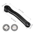 thumbnail image 2 of AURARMLET Crank Set Durable Black Aluminum Alloy for Mountain Bike 1Set, 2 of 8