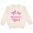 thumbnail image 2 of Inktastic Grandma's Girl Grandchild Butterfly Toddler Sweatshirt, 2 of 4