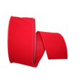 thumbnail image 1 of Reliant Ribbon 92270W-065-10K Value Velvet Wired Edge Ribbon - Red - 4 in. x 50 yards, 1 of 1