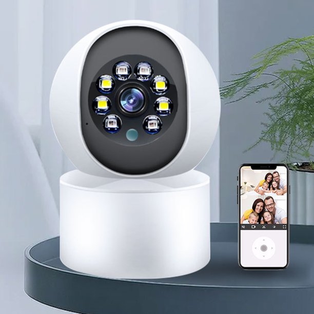 Indoor Camera, Security Camera for Baby Monitor, 360° Wireless Cameras