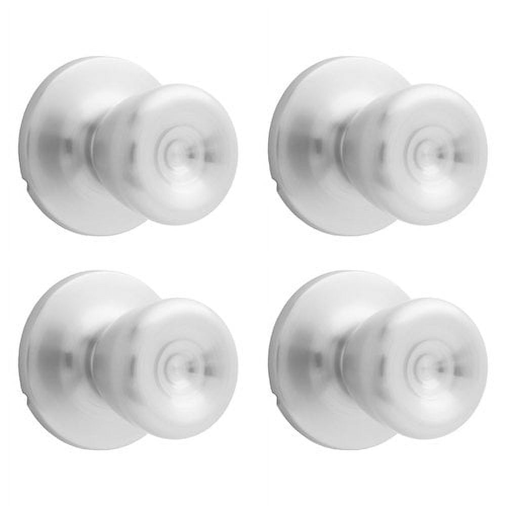 Atlas Tulip Privacy Locking Door Knob Contractor Pack, Oil Rubbed Bronze, Pack of 4