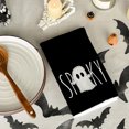thumbnail image 6 of Yaoyar 23.5x17.7inches Halloween Hand Towels Cotton Embroidered Halloween Pumpkin Kitchen Towels Bathroom - Dish Towels Farmhouse Housewarming Gifts Decorations, 6 of 6