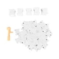 thumbnail image 3 of Plastic Floss Bobbin, Easy To Use Practical Plastic Winding Board  For Sewing For Household, 3 of 8