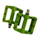 thumbnail image 1 of Sonducket Pack de 2 pedales de bicicleta a prueba de golpes Pedal de bicicleta 9/16 pulgadas sellado ciclismo montar soporte plataforma taco Ciclismo Verde, 1 of 6