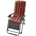 thumbnail image 2 of Lovote 49" Lounge Chair Cushion Soft Seat Pad Recliner Mat Brown, 2 of 6